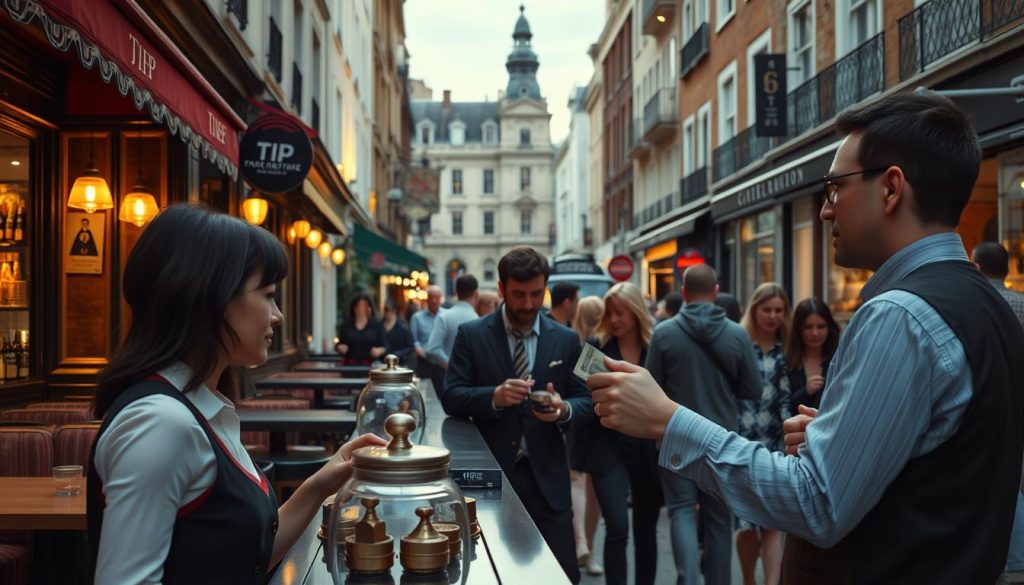 London tipping customs