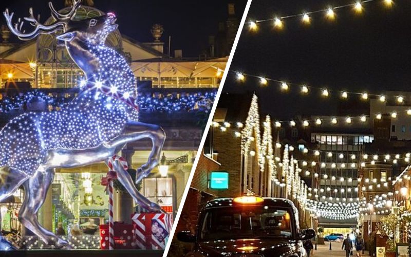 Private Tour Traditional Black Cab Tour of London’s Christmas Lights