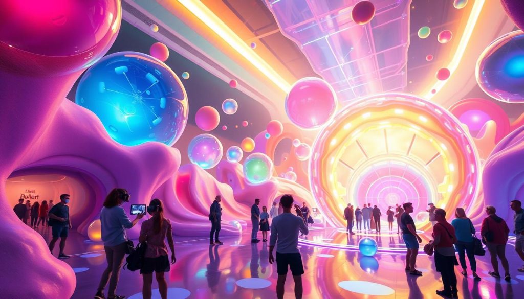 VR technology at Bubble Planet