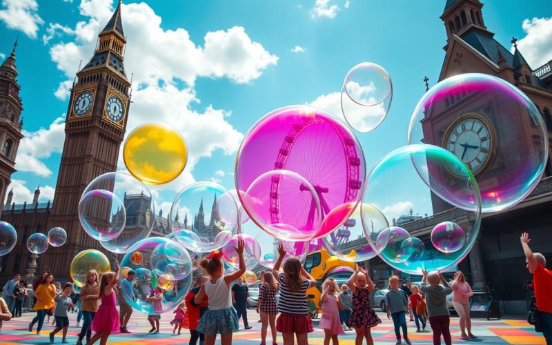 Visit London’s Interactive Bubble Planet